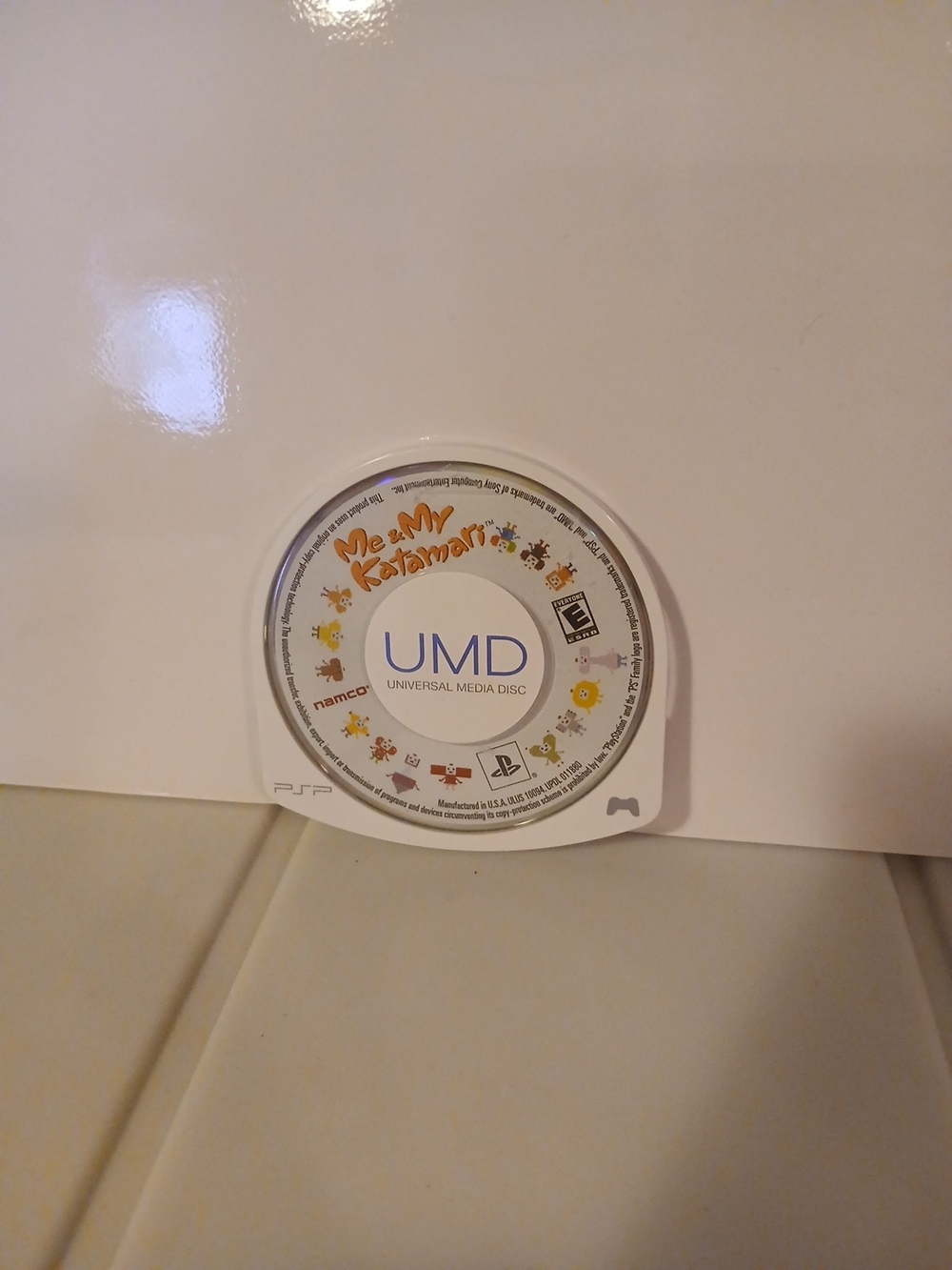 Sony UMD "Me & My Katamari" White Disc